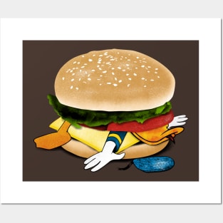 Make Donald Burger Posters and Art